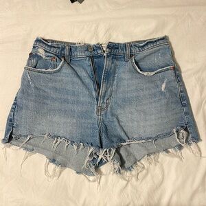 Abercrombie & Fitch Curve Love The Mom Short High Rise - Lightly Worn